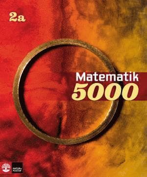 Matematik 5000 Kurs 2a Röd & Gul Lärobok