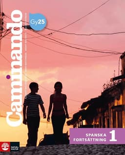 Caminando Spanska Fortsättning 1 Lärobok inkl ljud