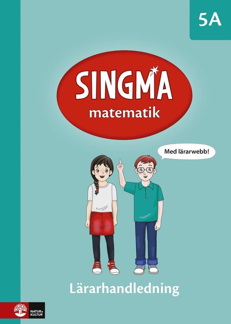 Singma matematik 5A Lärarhandledning med lärarwebb 12 mån
