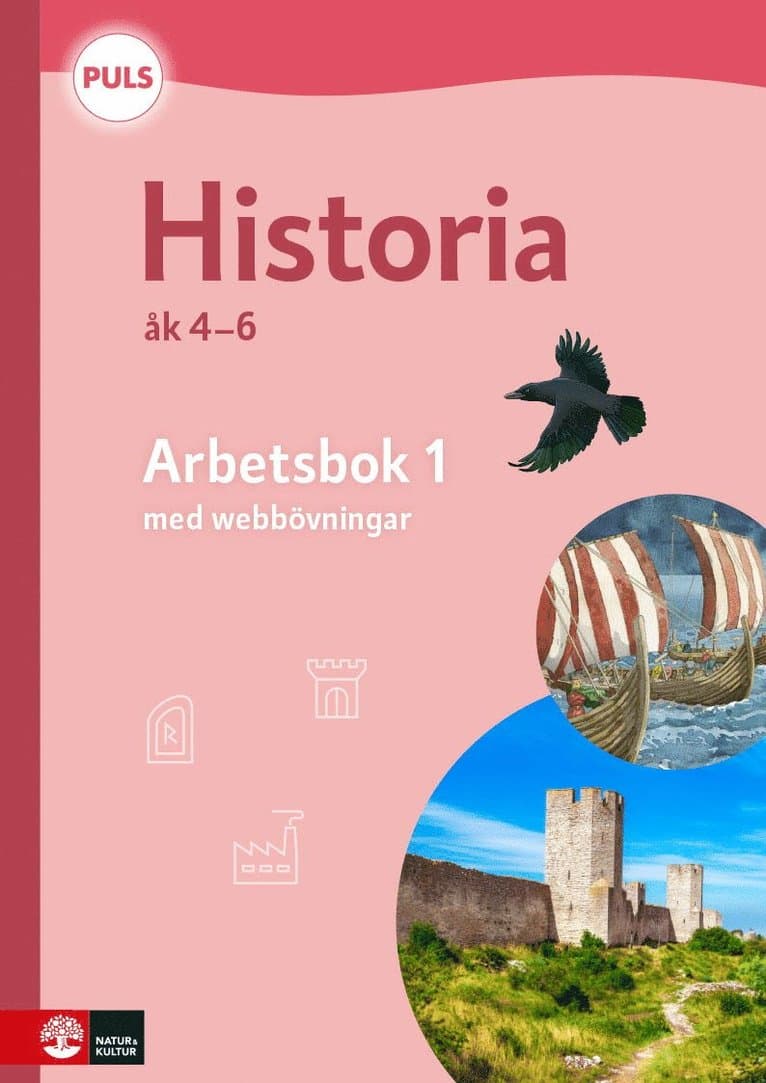 PULS Historia 4-6 Arbetsbok 1 med elevwebb, fjärde uppl