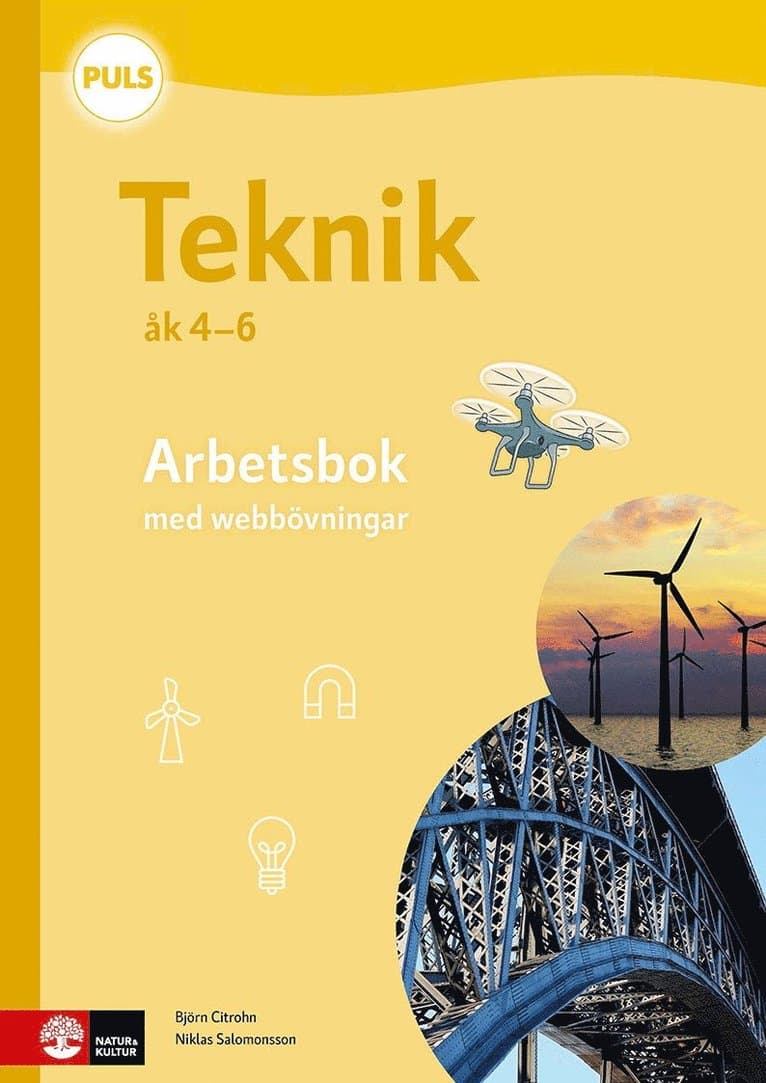 PULS Teknik 4-6 Arbetsbok med elevwebb, fjärde upplagan