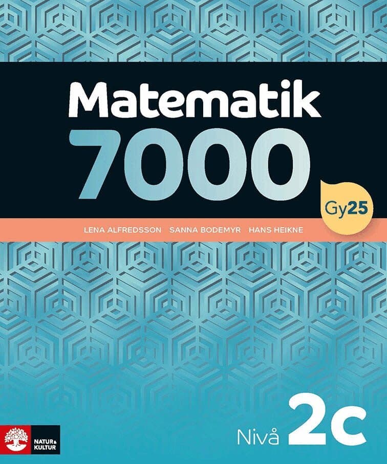 Matematik 7000 nivå 2c