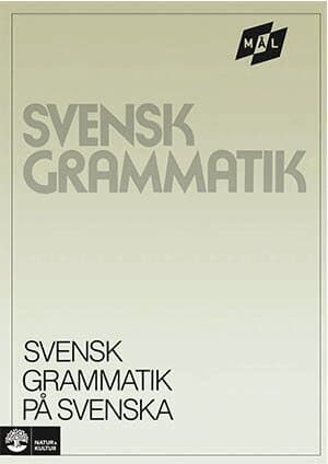 Mål Svensk grammatik på svenska