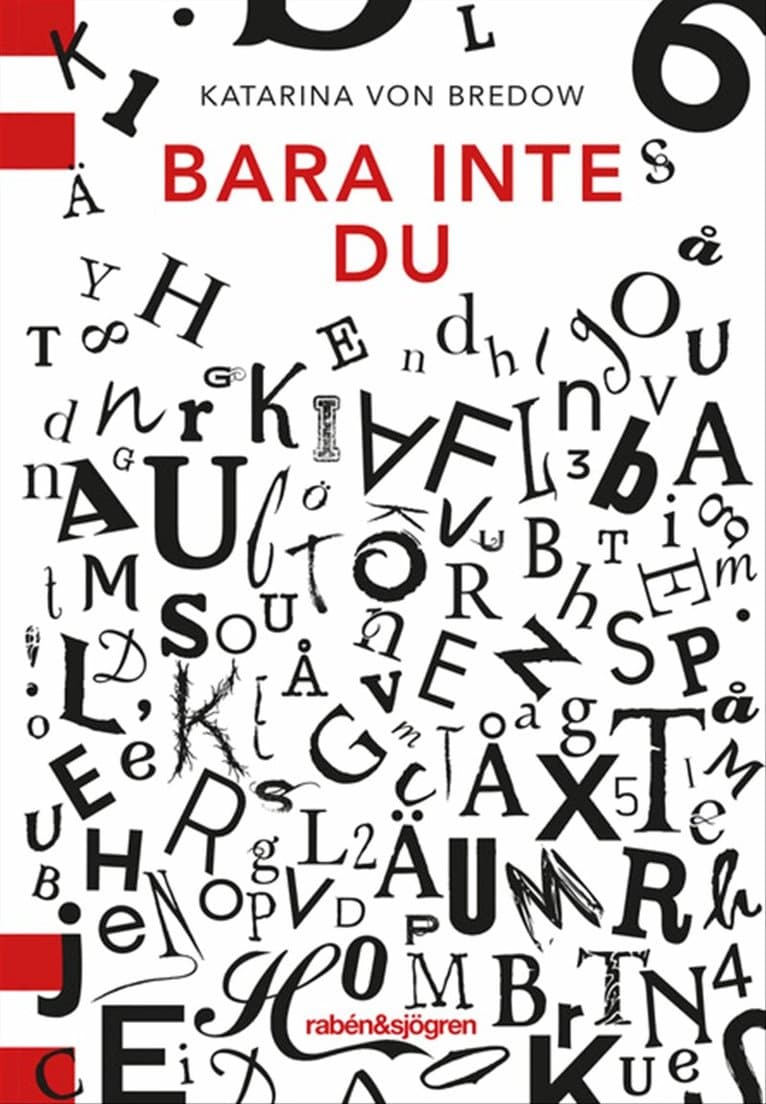 Omslag till boken Bara inte du av Katarina von Bredow