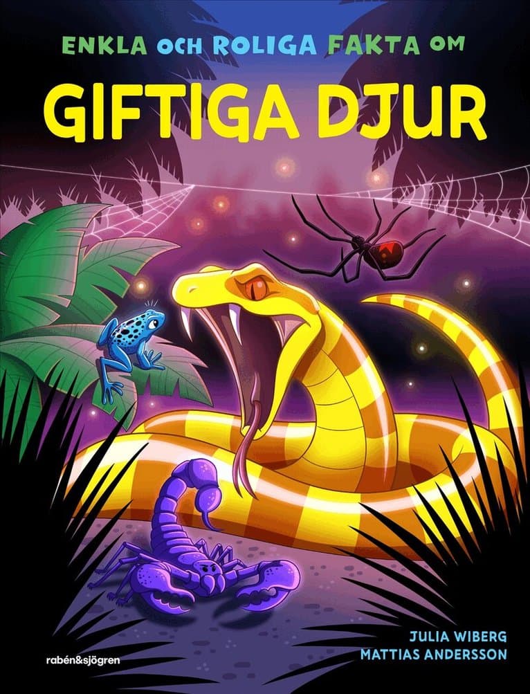 Enkla och roliga fakta om giftiga djur