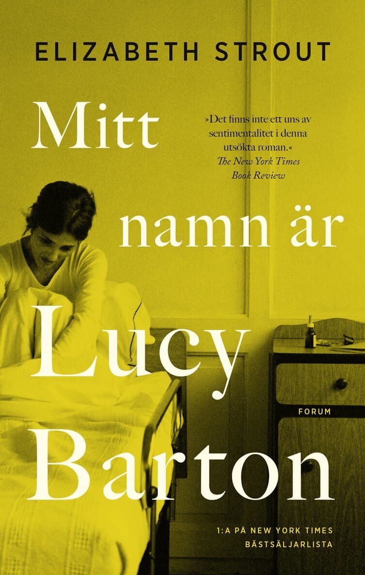 Omslag till boken Mitt namn är Lucy Barton av Elizabeth Strout