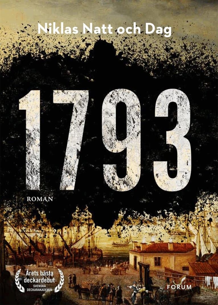 Omslag till boken 1793 av Niklas Natt och Dag