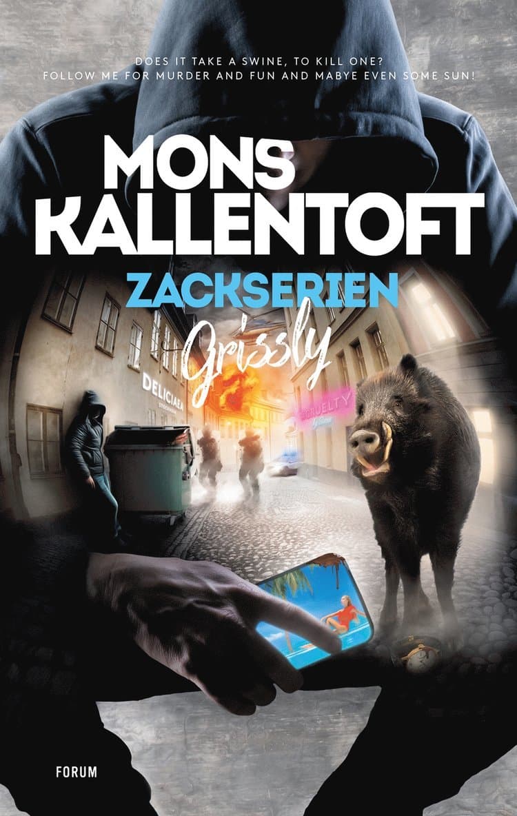 Omslag till boken Grissly av Mons Kallentoft