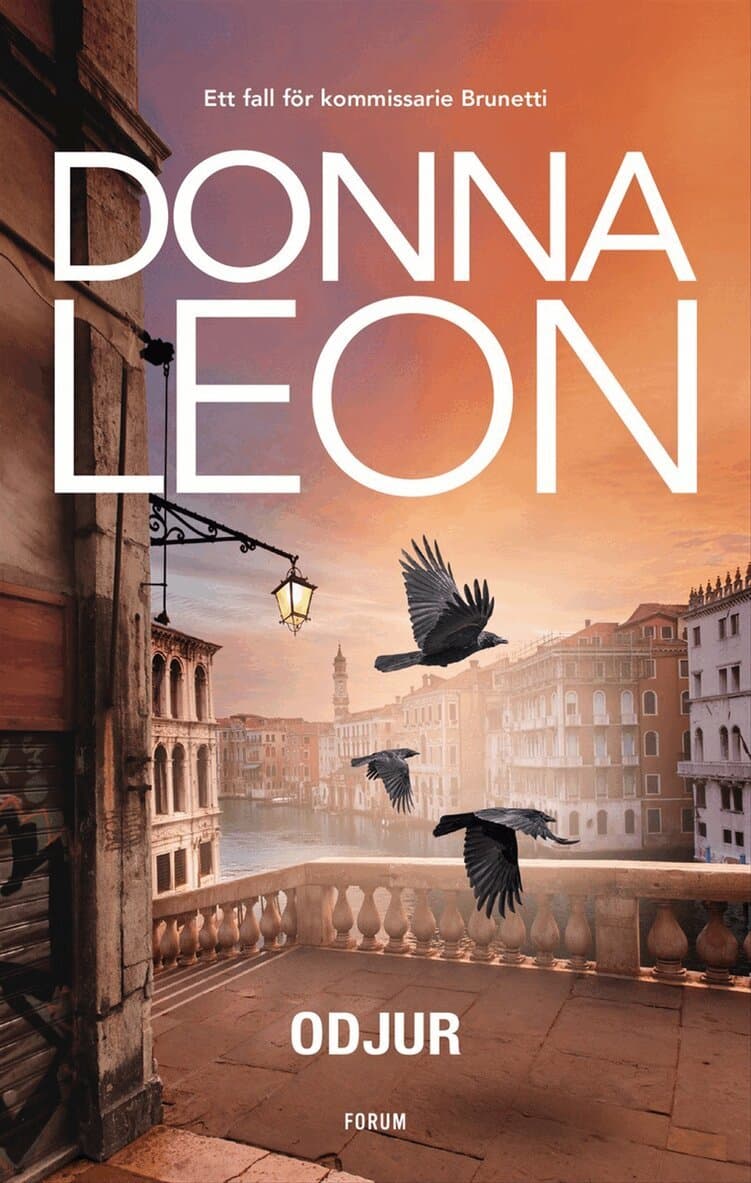 Omslag till boken Odjur av Donna Leon
