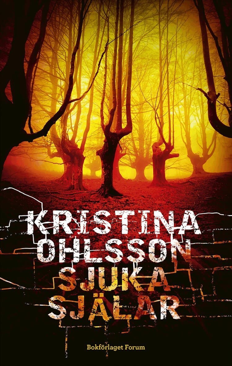 Omslag till boken Sjuka själar av Kristina Ohlsson