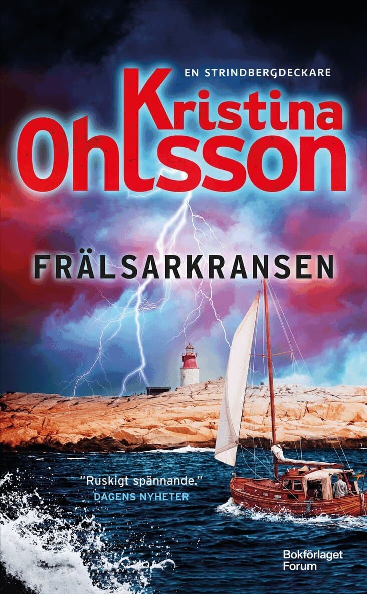 Omslag till boken Frälsarkransen av Kristina Ohlsson