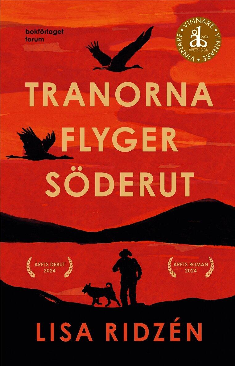 Tranorna flyger söderut