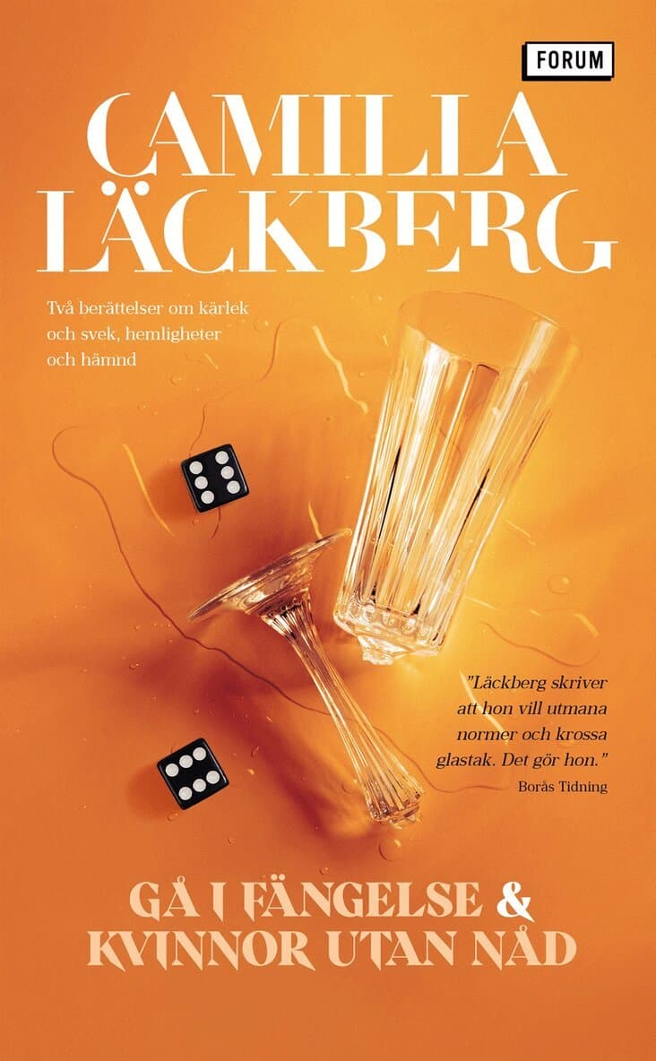 Omslag till boken Gå i fängelse ; Kvinnor utan nåd av Camilla Läckberg
