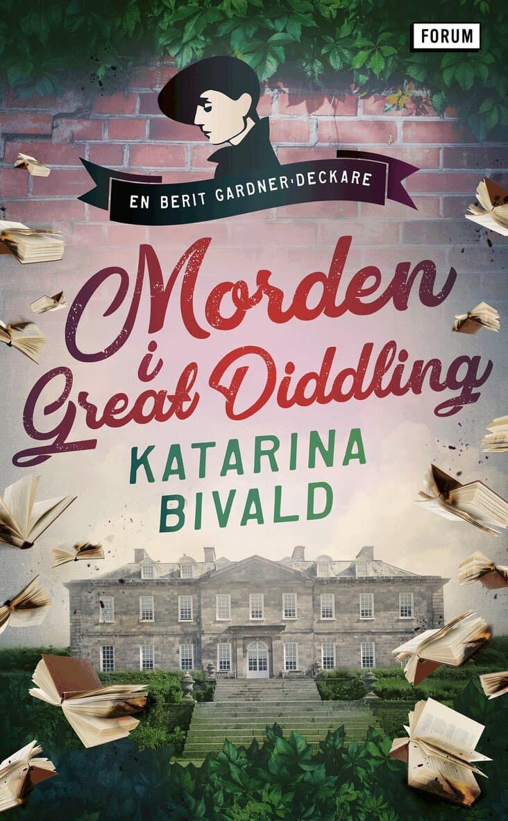 Omslag till boken Morden i Great Diddling av Katarina Bivald