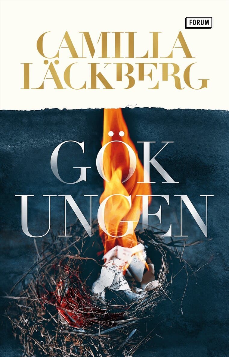 Omslag till boken Gökungen av Camilla Läckberg