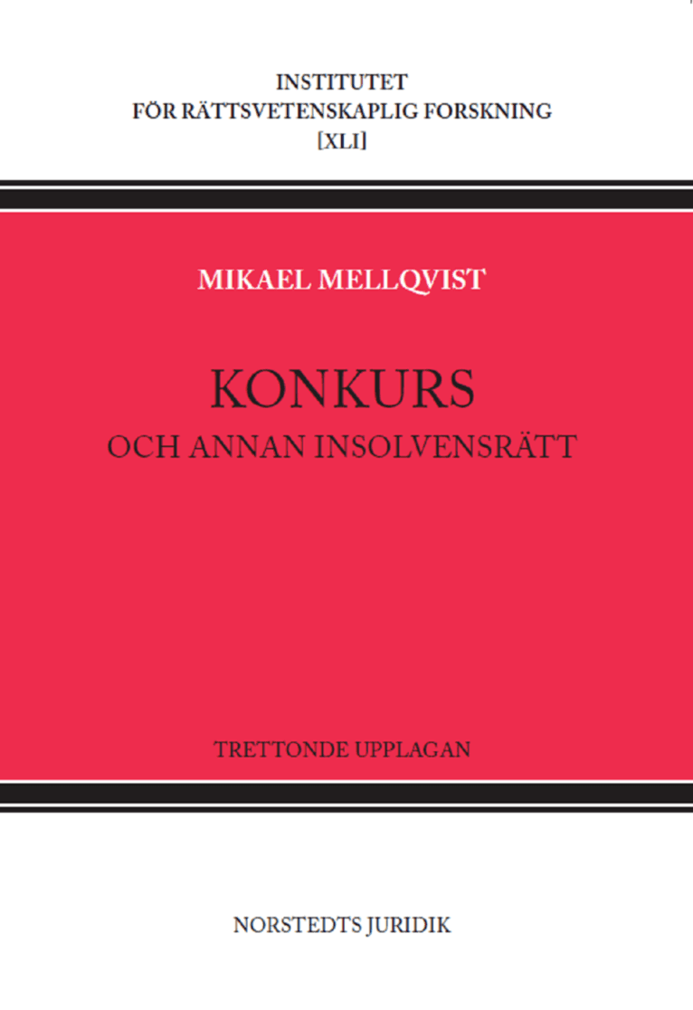 Konkurs  : och annan insolvensrätt