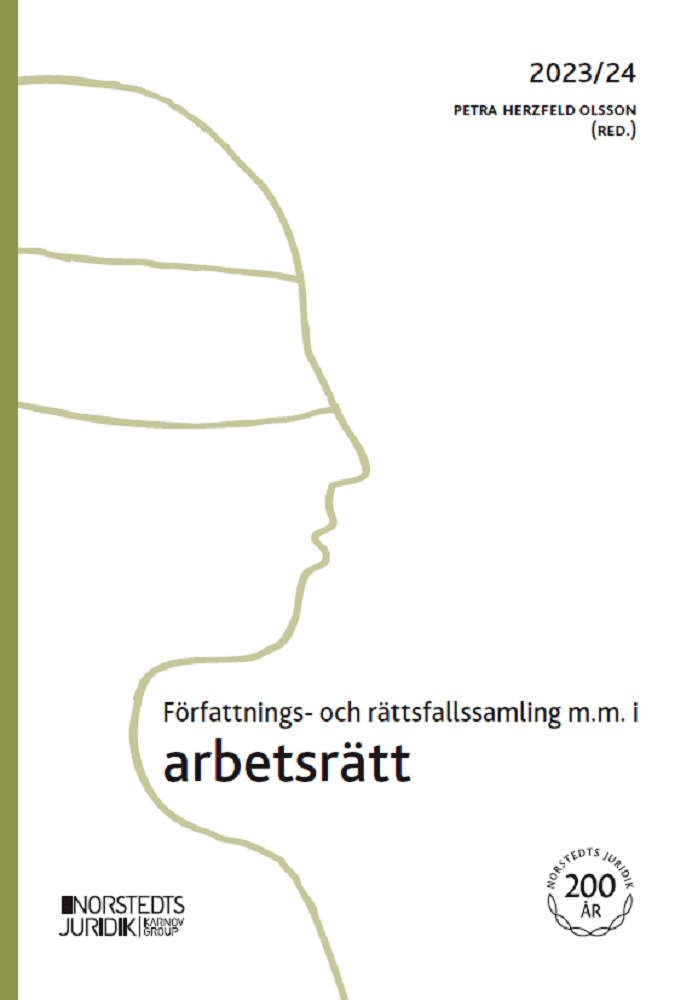 Författnings- och rättsfallssamling m.m. i arbetsrätt