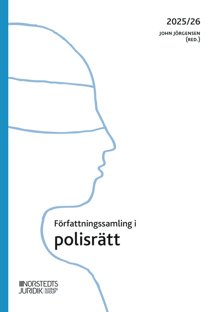 Författningssamling i polisrätt : 2025/2026