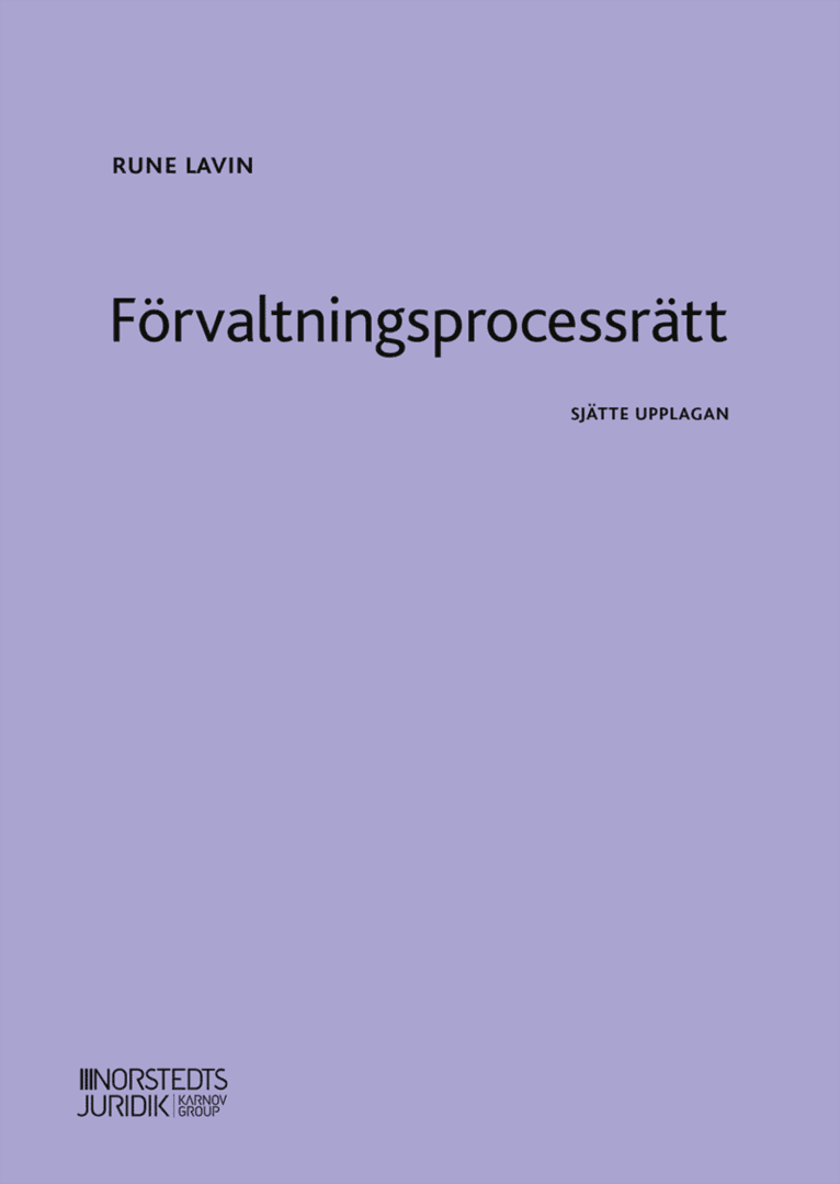 Förvaltningsprocessrätt