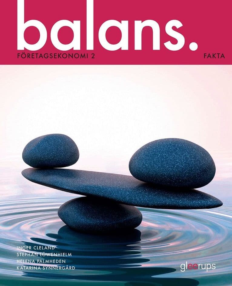 Balans Företagsekonomi 2 Fakta