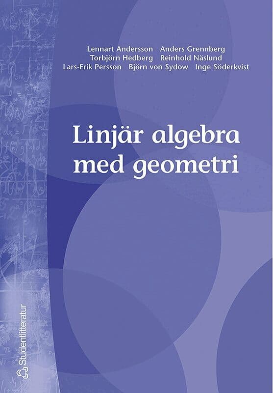 Linjär algebra med geometri