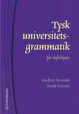 Tysk universitetsgrammatik för nybörjare