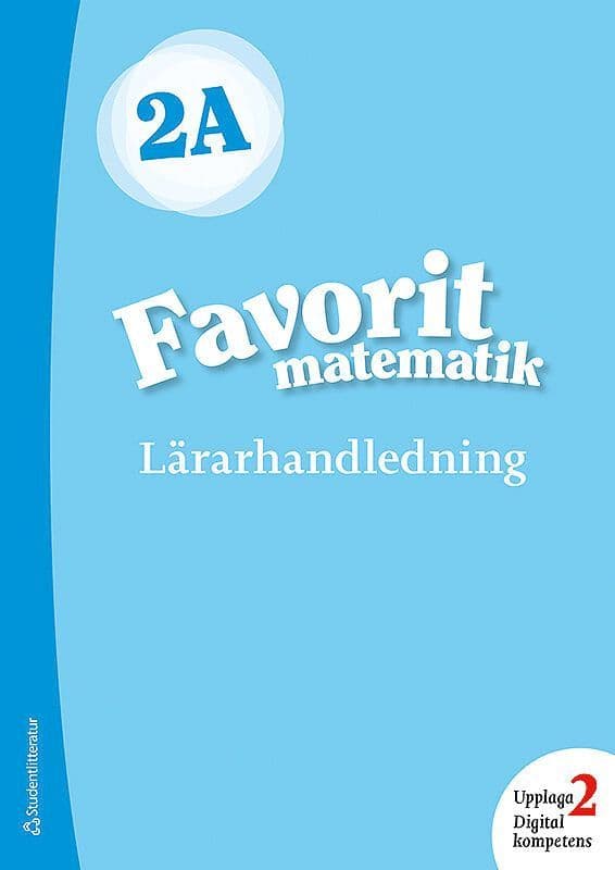Favorit matematik 2A Lärarpaket - Tryckt bok + Digital lärarlicens 36 mån