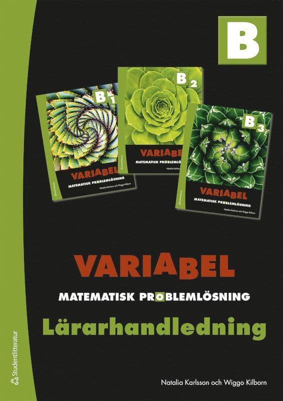 Variabel B Lärarpaket - Digitalt + Tryckt - Matematisk problemlösning