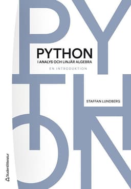 Python i analys och linjär algebra : en introduktion