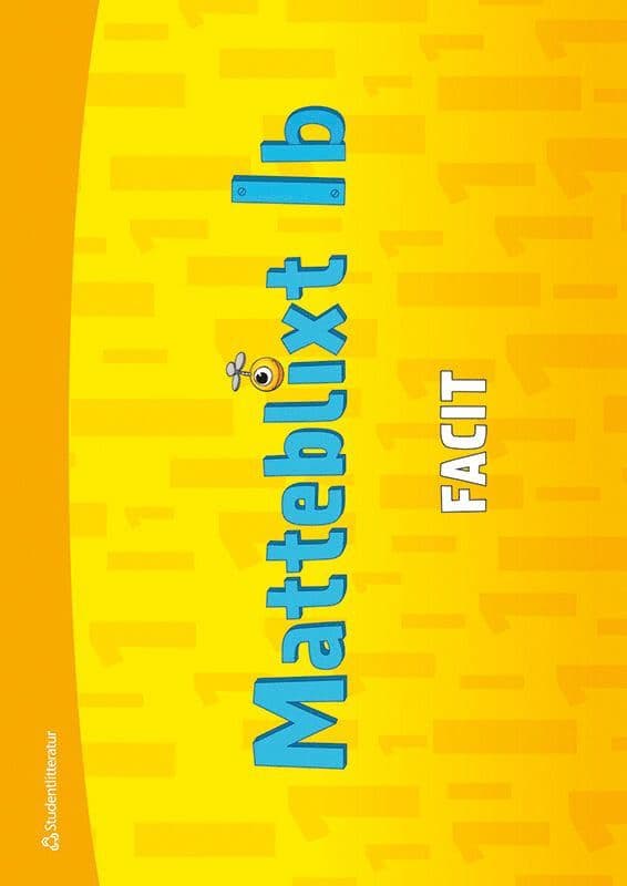 Matteblixt 1b Klassrumsfacit