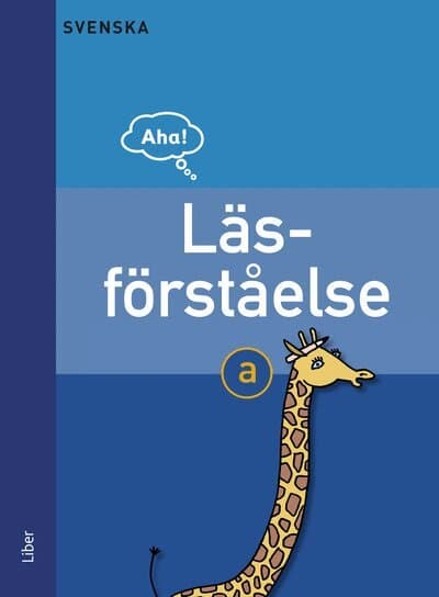 Aha Svenska Läsförståelse a