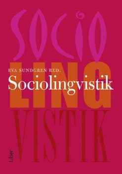 Omslag till boken Sociolingvistik