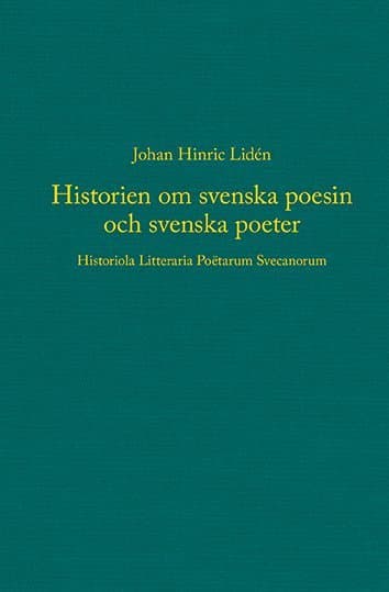 Historien om svenska poesin och svenska poeter