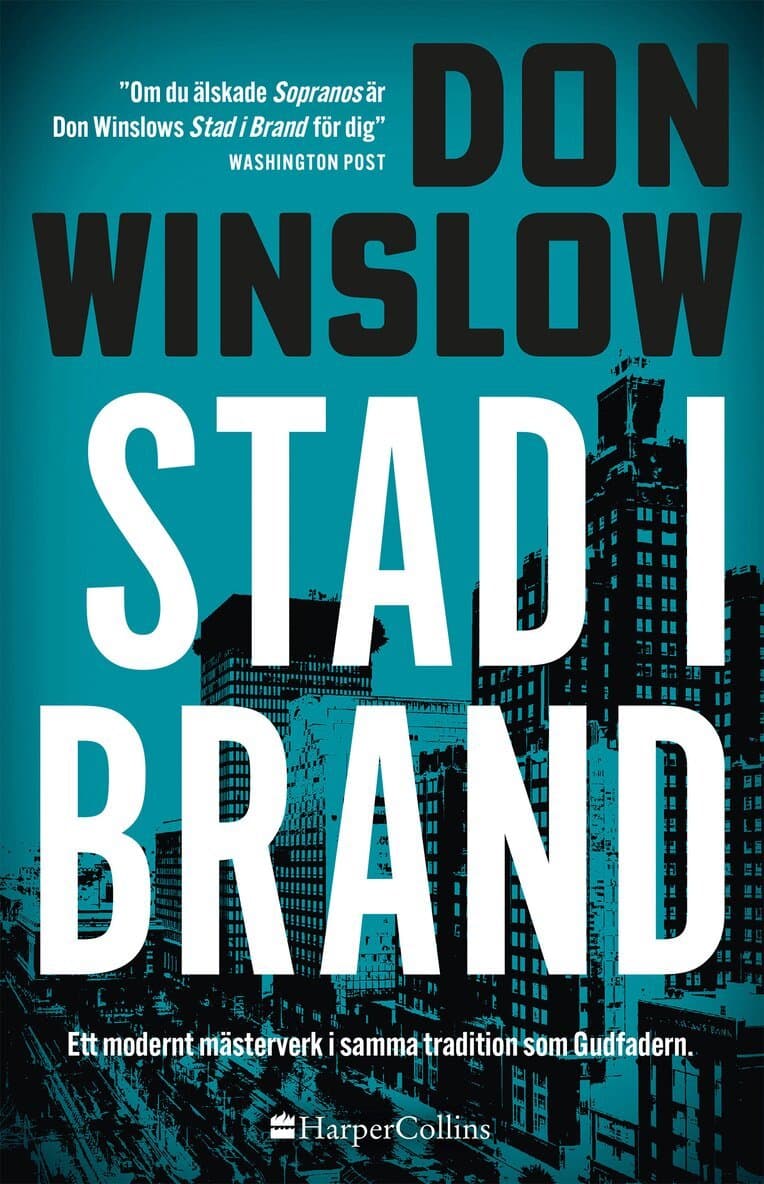 Omslag till boken Stad i brand av Don Winslow
