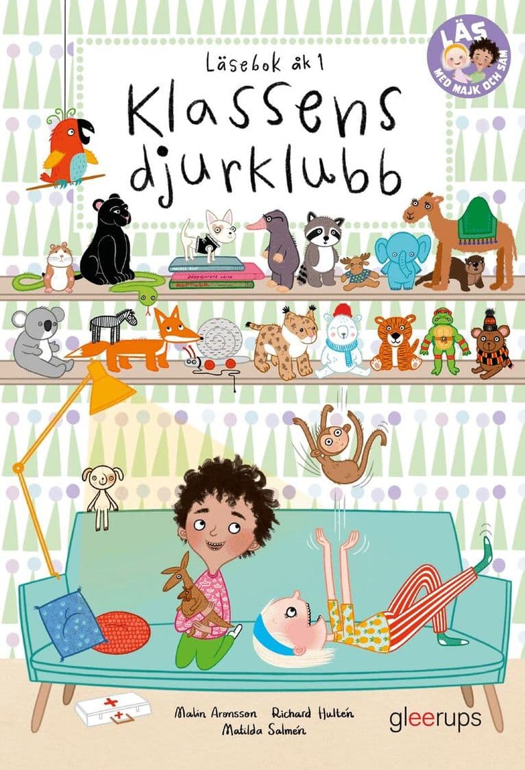 Läs med Majk och Sam 1, Klassens djurklubb, läsebok