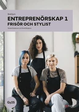 BokGym Entreprenörskap 1, Frisör, bok, Gy25
