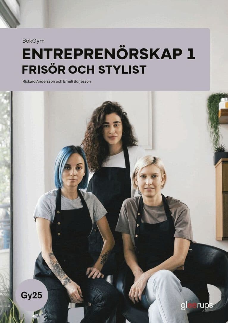 BokGym Entreprenörskap 1, Frisör, bok, Gy25