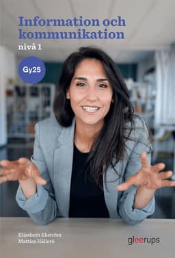 Information och kommunikation 1, bok, Gy25