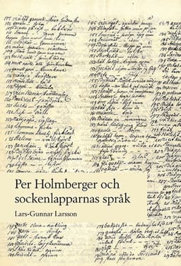 Per Holmberger och sockenlapparnas språk