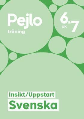 Pejlo träning svenska åk 6 och 7