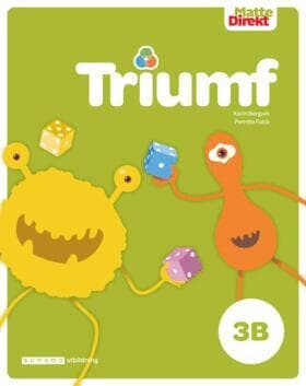 Matte Direkt Triumf 3B Elevbok röd