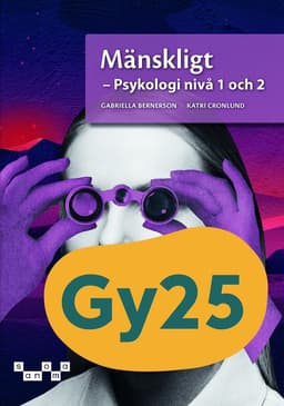 Mänskligt - Psykologi nivå 1 och 2