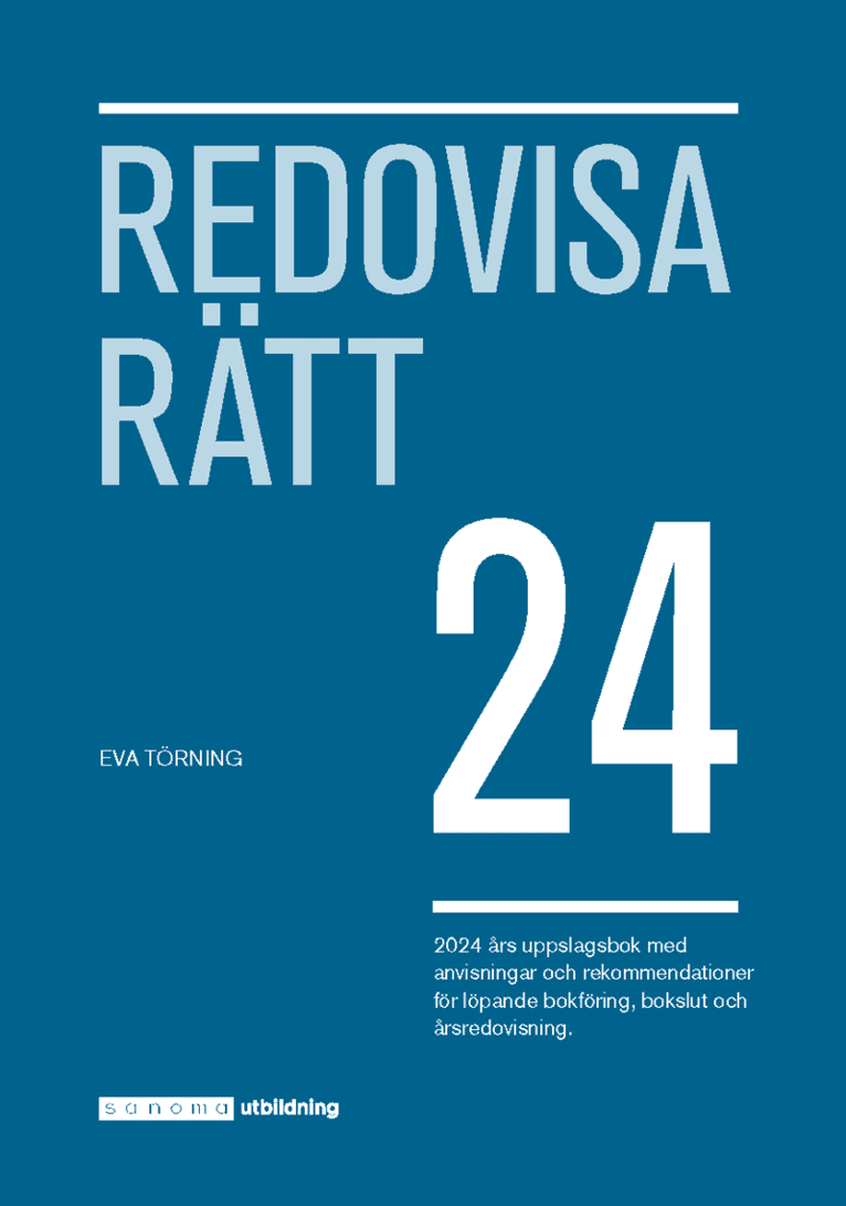 Redovisa Rätt 2024