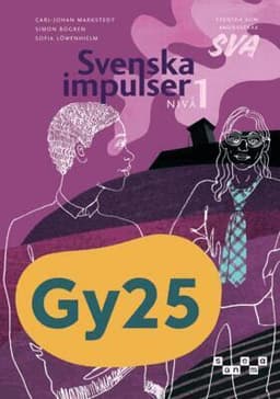 Svenska impulser SVA nivå 1, upplaga 2