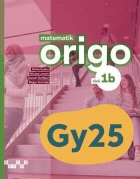 Matematik Origo nivå 1b