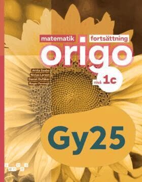 Matematik Origo fortsättning nivå 1c