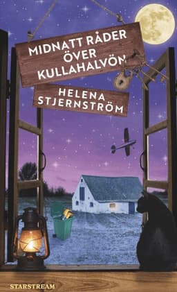 Midnatt råder över Kullahalvön