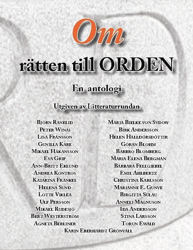 Om rätten till ORDEN: En antologi