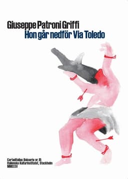 Hon går nedför Via Toledo