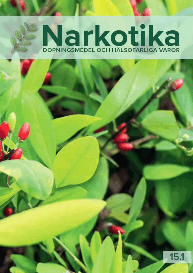 Narkotika dopningsmedel och hälsofarliga varor